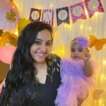 Smruthi Venkat Instagram - Happy happy birthday my precious 👑 I promise to love you and cherish you every single second of my life 😘 you mean the whole world to me 😇 Chithi loves you sooooo much ❤️ P.s. Don’t grow so fast