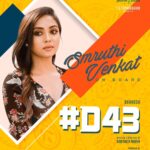 Smruthi Venkat Instagram - On-Board #D43. ✨ Super thrilled to work with @dhanushkraja sir. Grateful to @karthicknaren_m and @sathyajyothifilms for the opportunity😇