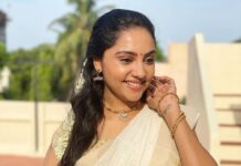 Smruthi Venkat Instagram - Happy Onam ✨ PC @mithunksairam
