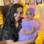 Smruthi Venkat Instagram - Happy happy birthday my precious 👑 I promise to love you and cherish you every single second of my life 😘 you mean the whole world to me 😇 Chithi loves you sooooo much ❤️ P.s. Don’t grow so fast