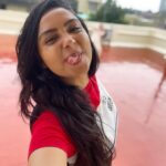 Smruthi Venkat Instagram - #summerrain ✨