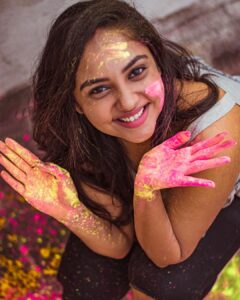 Smruthi Venkat Instagram - #happyholi ✨

PC @mithunksairam