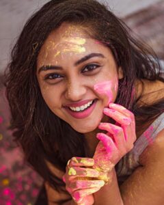 Smruthi Venkat Instagram - #happyholi ✨

PC @mithunksairam
