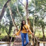 Smruthi Venkat Instagram - இப்பச்சை தரும் மகிழ்ச்சிக்கு நிகரானது ஏதுமில்லை என உணர்ந்த நொடி. ✨ #smruthiposts