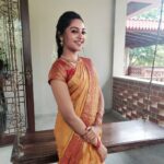 Smruthi Venkat Instagram - #sareelove ✨ #deivamrutham
