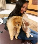Smruthi Venkat Instagram - Who's cuter? Happy Monday!! ✨ #puppy #puppylove #cutest #pupper