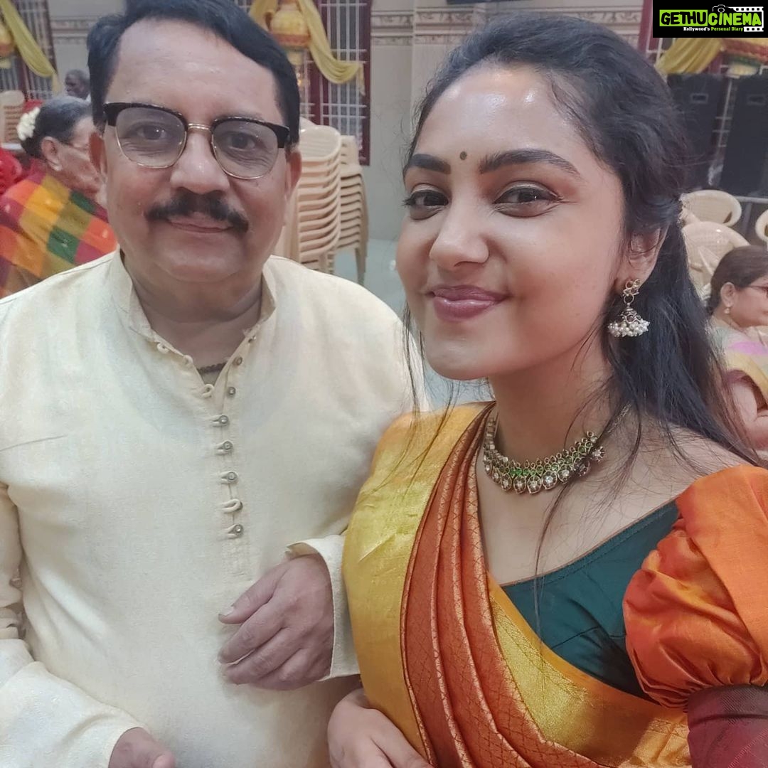 Smruthi Venkat Instagram - Happy birthday appa ✨ Love you ❤️