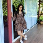 Smruthi Venkat Instagram - #coorgdiaries #whenincoorg #breakfromwork #vacaymode #animalprintlover Wardrobe @labelmana ❤️