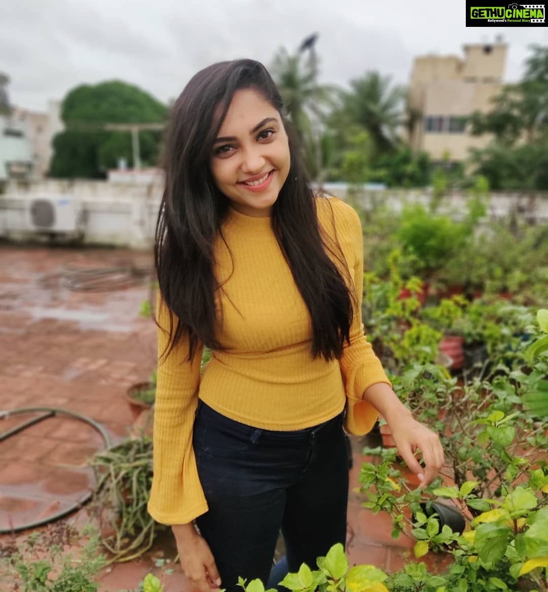 Smruthi Venkat Instagram - To plant a garden is to believe in tomorrow ✨