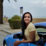 Smruthi Venkat Instagram - #whenindubai #dubai #palmatlantis #palmjumeirah #dubaidiaries #mustang #vacay #inbetweenwork #ilovedubai 😍✨