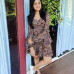 Smruthi Venkat Instagram - #coorgdiaries #whenincoorg #breakfromwork #vacaymode #animalprintlover Wardrobe @labelmana ❤️