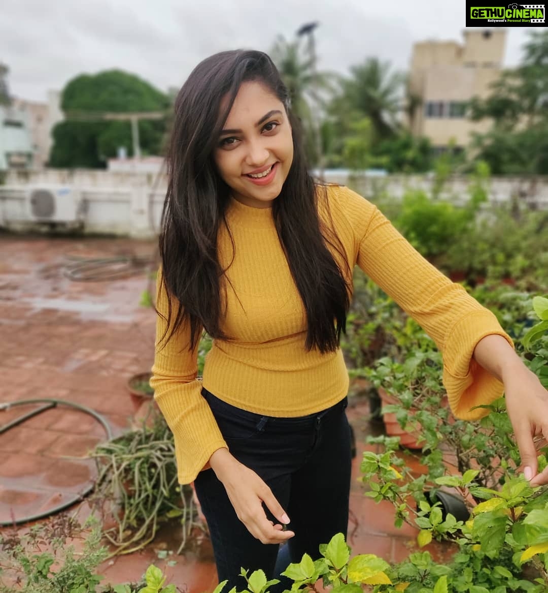 Smruthi Venkat Instagram - To plant a garden is to believe in tomorrow ✨