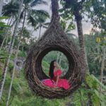 Smruthi Venkat Instagram - To sit in the shade, and look upon greenery is the most perfect refreshment✨ #backinbali #balinest #vacation #indonesia #natureswing