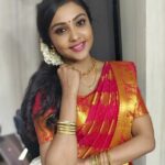 Smruthi Venkat Instagram - #sareeswag 💥 Mua @makeupgiribabu