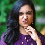 Smruthi Venkat Instagram - Being naughty makes life a lot more fun 😜😝🤭 Pc @iam_just_a_common_man H&M @leandra_bombshellmakeup