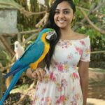 Smruthi Venkat Instagram - #balivacation #balisafari #blueandyellowmacaw #birdbeauty #happyme Bali Zoo Park Ticket