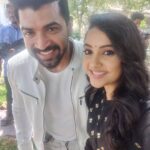 Smruthi Venkat Instagram - My First big step Tamil debut #thadam #actor #blessed #arunvijay #magizhthirumeni #hope ✨