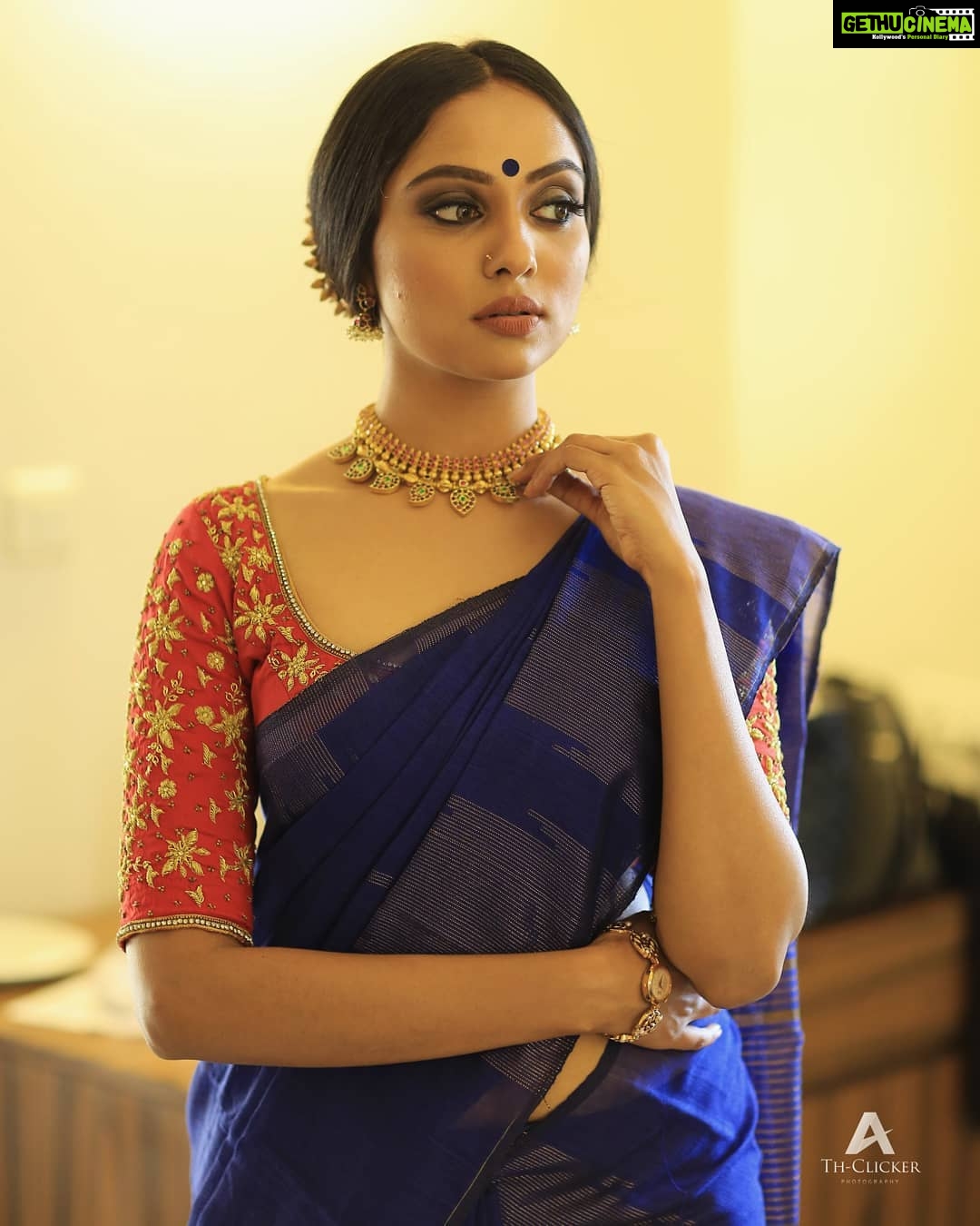Smruthi Venkat Instagram - Saree @laya_thesareestore 💕