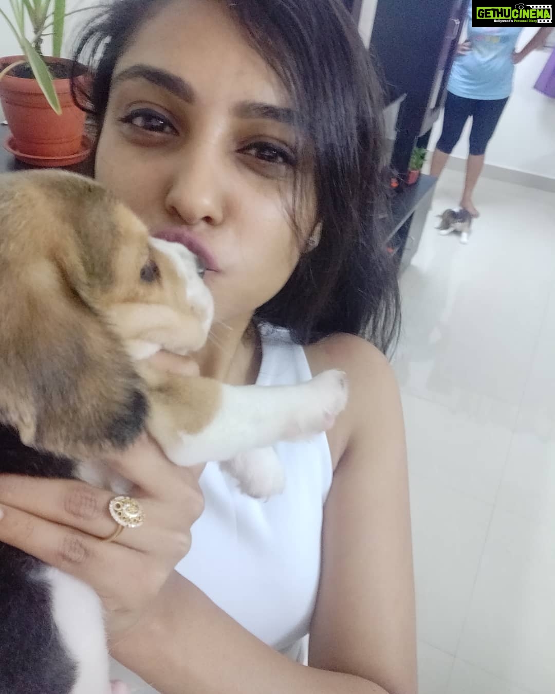 Smruthi Venkat Instagram - #happyvalantineday #foundmylove 💓💓