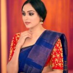 Smruthi Venkat Instagram - #saree ✨ @laya_thesareestore❤️ Pc @ashwinthclicker H&M @reenapaiva