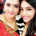 Smruthi Venkat Instagram – Meet the pretty lady ❤️ sister love💖 @sowmyavenkat88