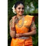 Smruthi Venkat Instagram - #bridal ✨❤️ Mua @preethiartistry ❤️❤️ hair @nazia_hair_and_makeup Pc @ranjith_khanna_cinematographer