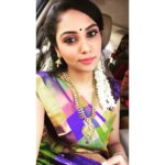 Smruthi Venkat Instagram – #saree ✨
