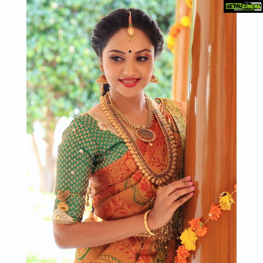 Smruthi Venkat Instagram - #traditional#bride#workโจ mua : @thasiliya ๐๐