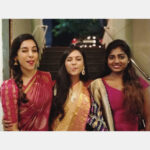 Smruthi Venkat Instagram - #mymains 💖 @sswethareddy @thasiliya 💖