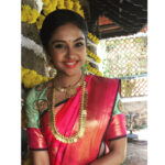 Smruthi Venkat Instagram - #saree#jimiki#traditional#tamilponnu#bridal#workmode#shootingday 💖 Styling @archana_aarthi 💖 @jaiu_263 💖 Jewellery @bcos_its_silver 💖