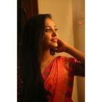 Smruthi Venkat Instagram - Saree be the best❤ mua @thasiliya my all tym fav😍😍