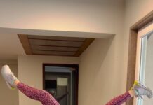 Soha Ali Khan Instagram - The Y challenge - why? Just because ... #yoga #fitness #trending #reels #ychallenge @maheshfitnessclub