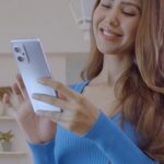 Sonam Bajwa Instagram - I'm always cool under pressure. Just like the all new #RedmiK50i With LiquidCool Technology 2.0, multitasking is a breeze!! Bring blazing fast speeds and perfomance to your hands and challenge yourself to #LiveExtreme #MediaTekDimensity8100 #125gbands #LPDDR5