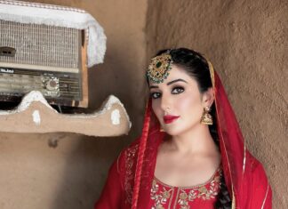 Sonia Mann Instagram - How is this 🤷‍♀️ #punjabisuit #culture #redsuit #sidhumoosewala Suit by @brocade.studio @tressloungeofficial @ashmitbajaj @rasa_jewels @dholtodoli Perfect Picture Location
