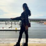 Sreemukhi Instagram - Day 3 🖤 Making some amazing memories! 🖤 People, food, travel, meaningful conversations! ☺️ #sreemukhi #washingtondc #wharfwashingtondc #happy The Wharf