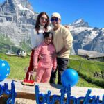 Sridevi Vijaykumar Instagram – Our life’s pride and our never- ending happiness, 
Is what you are our dear little princess 👸 
Rupikaa’s  6th birthday celebration @ our favorite holiday destination.. thank you god for always making it special for her😇

#13thjuly#birthday#daughter#familyvacation#birthdaycelebration#july#birthdaymonth#birthdaytrip#holiday#holidaytime#mylove#mydaughter#mychild#celebration#cake#balloons#party#togetherforever#ourworld#switzerland#interlaken#grindelwald#favouritedestination#memoriesforlife