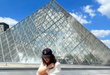 Sridevi Vijaykumar Instagram - Do more of what makes you happy 🤗❤️ #paris#parisfrance#parisdiaries#Europe#behappy#enjoythelittlemoments#makememories#allthatmatters#thankyougod#holiday#travel#smile#live#love#laugh#haveagoodday