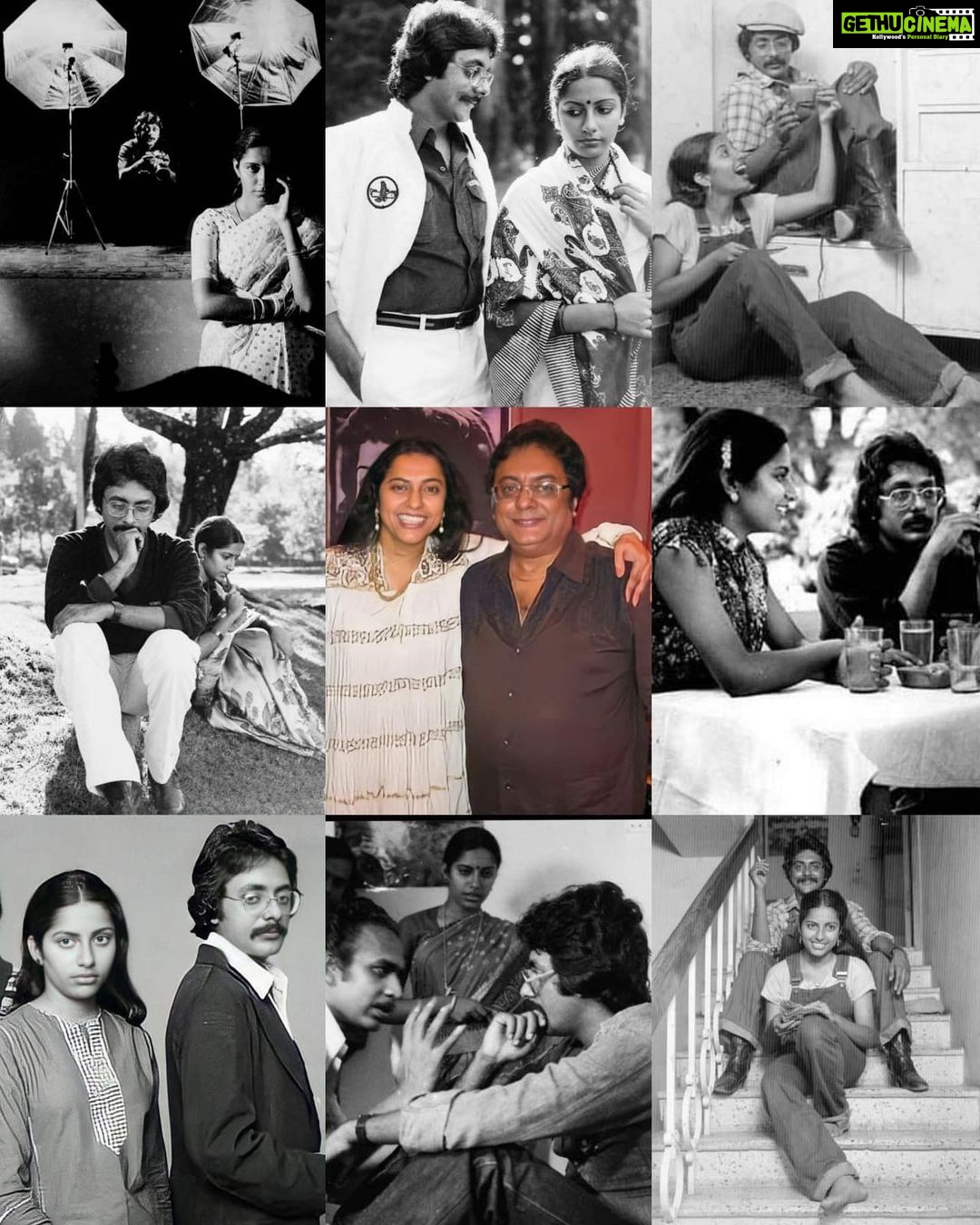 Suhasini Maniratnam Instagram - My journey with Prathap. We were young and full of life and none of us could bear to die.