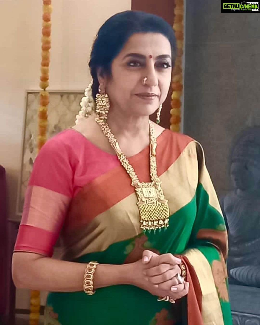 Suhasini Maniratnam Instagram - More of today.
