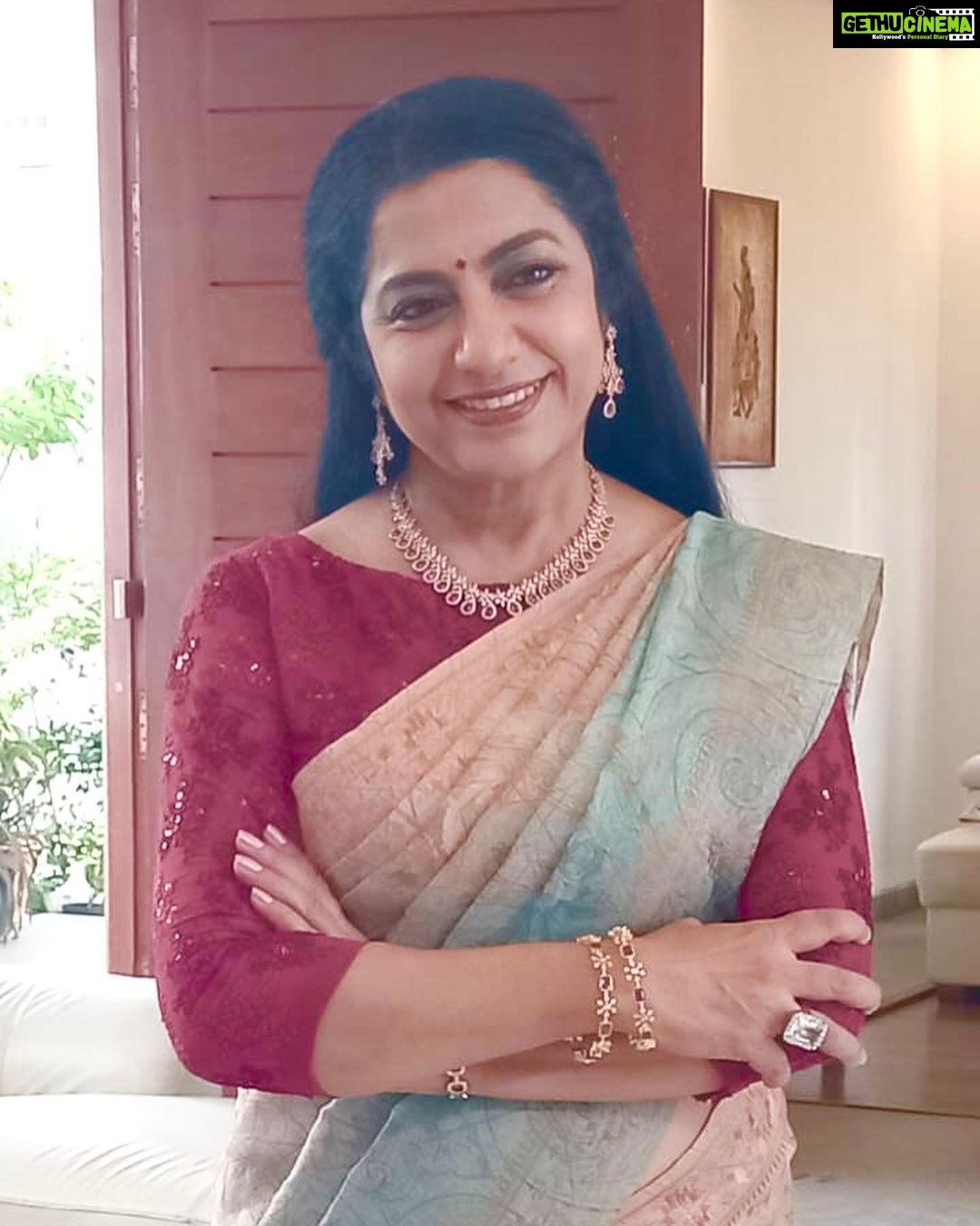 Suhasini Maniratnam Instagram - Today’s avatar.