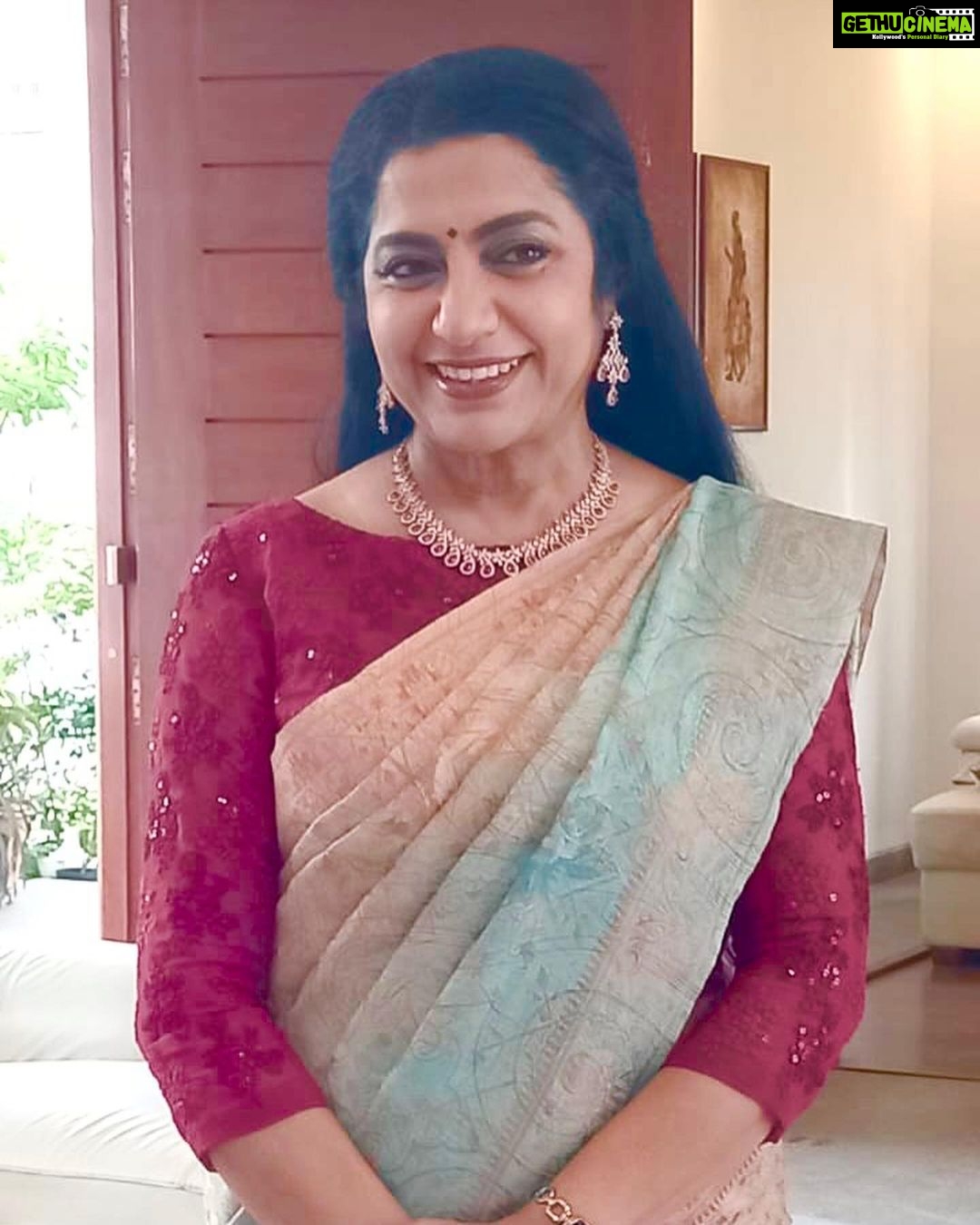 Suhasini Maniratnam Instagram - Today’s avatar.
