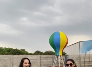 Suja Varunee Instagram - 💝 When Chennai meets Malaysia 🇲🇾 With @thenadiachang23 🥰 #danceoff #chennai #malaysia #dancereels #dance EVP Film City