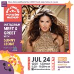 Sunny Leone Instagram - Hey everyone!! Catch me LIVE tomorrow at 9.30pm IST on @bollywoodmonstermashup account!! Are you ready? 😍 #bollywoodmonster #canada #IGLive #SunnyLeone Canada