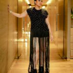 Swara Bhaskar Instagram - Something about black makes me feel unstoppable! 🖤🐆 ✨ #gameface An evening in #delhi for @travelandleisureindia . Outfit: @rohitgandhirahulkhanna Jewels: @latique.in Shoes: @calvinklein . Styled by: @prifreebee HMU: @kaushikanu @anukaushikstudio Pics : Jayesh Pawar @blueapple_digimedia PR: @kpublicity Pullman New Delhi Aerocity