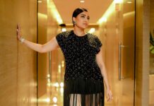 Swara Bhaskar Instagram - Something about black makes me feel unstoppable! 🖤🐆 ✨ #gameface An evening in #delhi for @travelandleisureindia . Outfit: @rohitgandhirahulkhanna Jewels: @latique.in Shoes: @calvinklein . Styled by: @prifreebee HMU: @kaushikanu @anukaushikstudio Pics : Jayesh Pawar @blueapple_digimedia PR: @kpublicity Pullman New Delhi Aerocity