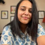 Swara Bhaskar Instagram - I love my curly hair but it doesn’t hurt to try something new😅 Loving the Dyson Corrale hair straightener It’s cordless, easy to use and doesn’t cause extreme heat☺️ @dyson_india #DysonIndia#DysonHair#gifted With @stylistsony