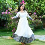Swathishta Krishnan Instagram - Twirl 🌸🌸 Wearing @aarna.label Retouch @p_o_s_e_i_d_o_n_11 PR @sathish_pro . . . . .#indiaglitztelugu #malayalamcinemas #malayalammoviesongs #mollywood #telugucinema #tamil #kollywoodmovie #jewellery #gowns #bluegown #tiktokgirls #tamilheroines