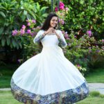 Swathishta Krishnan Instagram - Twirl 🌸🌸 Wearing @aarna.label Retouch @p_o_s_e_i_d_o_n_11 PR @sathish_pro . . . . .#indiaglitztelugu #malayalamcinemas #malayalammoviesongs #mollywood #telugucinema #tamil #kollywoodmovie #jewellery #gowns #bluegown #tiktokgirls #tamilheroines