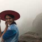 Swathishta Krishnan Instagram - The most valuable moment of the trip was being at the hill top❤❤ #onetreehillpoint #matheran #heavenlyview #raintrek Matheran