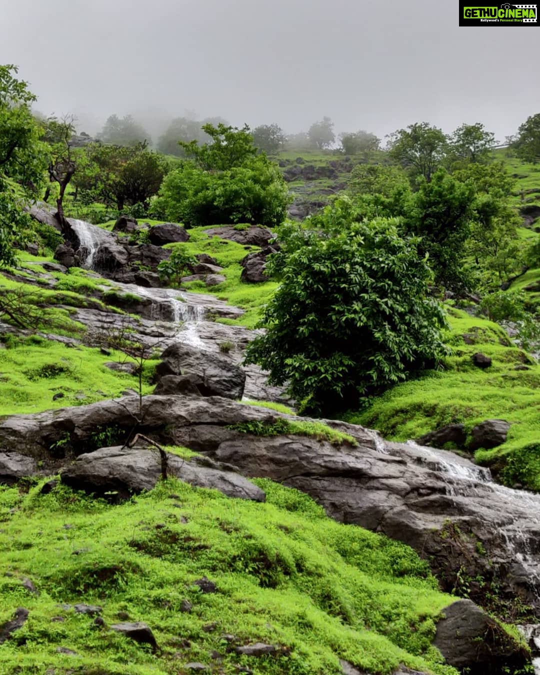 Swathishta Krishnan Instagram - On our way to Matheran 💚 our nature is indeed the best gift from the almighty 😊 #vacation #Mumbai #matheran #makingmemories Matheran Hill Station
